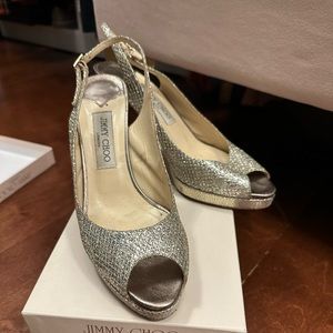 Jimmy Choo Metallic Nova Pump